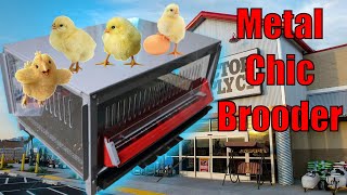 New Metal Chicken Brooder Producers Pride [upl. by Holmun]