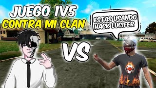 ME RETARON A UN 1 VS 5 LOS JUGADORES DE MI CLAN Y ME ACUSARON DE HACK 😈  Lucifer Highlights 20 [upl. by Drawyah405]