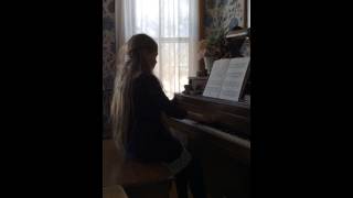 Evelyn Rohrbach Playing quotPuckquot by Edvard Grieg [upl. by Dnalsor785]