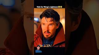 Wait for Wong nightmare share his funny to stepher strange and😂🤣ytshorts marvel shorts [upl. by Elamor357]