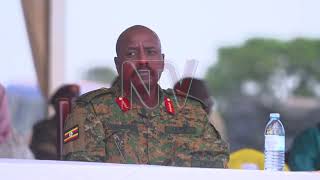 Gen Museveni tells officers not to regard army as a job [upl. by Sherry]