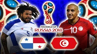 GOOOAL 12 PANAMA vs TUNESIA 28062018  FIFA WORLD CUP 2018 with Stickers [upl. by Dwayne]