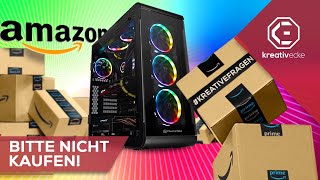 Die SCHLECHTESTEN FERTIG GAMING PCs IM INTERNET Kauf keine Amazon PCs KreativeFragen 162 [upl. by Trescott143]