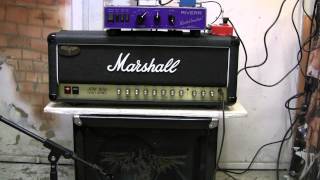 Rivera RockCrusher and Marshall JCM 800 Lead 2205 [upl. by Carlee]