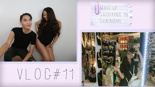 VLOG 11  BEAUTY GURUS  Makeup shopping in Suriname [upl. by Irrac6]