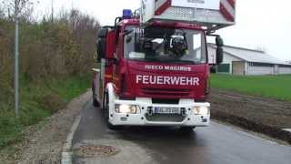 Feuerwehr Buchloe bezieht neues Feuerwehrhaus [upl. by Kramnhoj462]