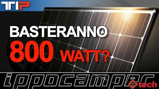 800 watt Basteranno per le esigenze di questo camper  camper TIP [upl. by Margo212]