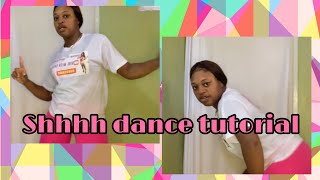 How to do the Shhh dance challenge by “Intense”DANCE TUTORIALTIKTOK CHALLENGEDANCING REBEL [upl. by Aserehs]