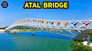 quotATAL PEDESTRIAN BRIDGEquot IS READY amp INAUGURATED BY PM MODI 🇮🇳  Atal Foot Over Bridge Ahmedabad [upl. by Letha]