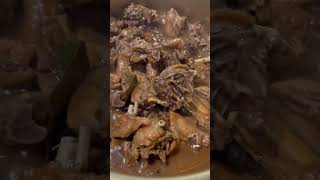 Stewing chicken marinated adobo food viewers [upl. by Sasnett524]