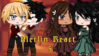 Merlin React 5  Merthur  Morgwen MercelotMerganaMergwenMergwaineGwecelot  Gacha Life [upl. by Nagem]