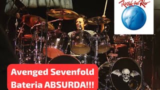 Avenged Sevenfold Rock in Rio 2024  Solo de Bateria ABSURDO SENSACIONAL [upl. by Sadira]