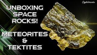 💎Unboxing Meteorites amp Tektites from eBay  Mineral amp Rockcollection💎 [upl. by Noyad]