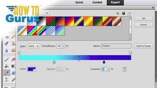 How You Can Use the Photoshop Elements Gradient Tool  Adobe Photoshop Elements Tutorial [upl. by Grete290]