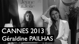 CANNES 2013  Géraldine Pailhas Jeune et Jolie de François Ozon [upl. by Domela576]