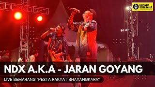 NDX AKA  Jaran Goyang  Live Semarang quot Pesta Rakyat Bhayangkaraquot [upl. by Teirrah]