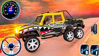 6x6 monster truck offroad driving simulator  6 wheel truck off road  6x6 offroad truck gameplay [upl. by Barbara]