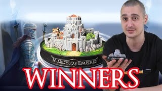 Thrones of Might Giveaway Winners [upl. by Janot]