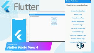 Flutter Photo View 4 by Sample Code  Flutter Tutorial  Flutter 2023  Image View  Photo  Image [upl. by Accebor]