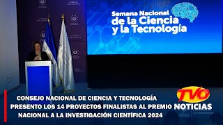 Presentan a los 14 proyectos finalistas al Premio Nacional a la Investigación Científica 2024 [upl. by Tayyebeb]