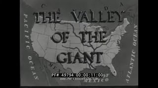 US ARMY CORPS OF ENGINEERS MISSISSIPPI RIVER DOCUMENTARY VALLEY OF THE GIANT 49794 [upl. by Yddet513]