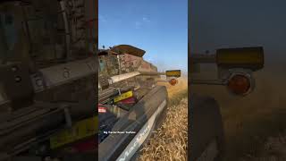 Centennial GLEANER Combine Harvesting Wheat [upl. by Ranna]