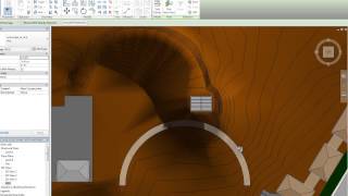 Path Following Site Topography in Revit [upl. by Bigg732]