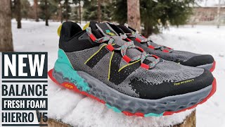 Они реально мягче чем Hoka Обзор трейловых кроссовок New Balance Fresh Foam Hierro v5 [upl. by Eilla]