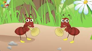 Ants Go Marching  Nursery Rhyme  Kinderland Kids Songs amp Rhymes  Kinderland [upl. by Hesther]