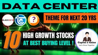 EMERGING THEME FOR NEXT 20 YEARS  DATA CENTER STOCKS IN INDIA 🚀🚀💥💥 [upl. by Refinaj]