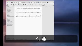 Musescore 3 How To Add Slash Chord amp Rhythm Slash [upl. by Asum]