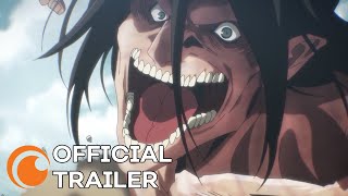 Attack on Titan Final Season  OFFICIAL TRAILER [upl. by Tichon]