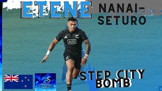 ETENE NANAISETURO 21 Year Old All Blacks 7s STEP CITY ACTION [upl. by Chappell]