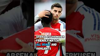 Arsenal vs Leverkusen 41  Goals and Highlights [upl. by Nniuqal]