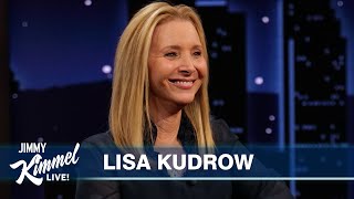 Lisa Kudrow on Watching Herself in Friends Giving Bad Gifts to Her Husband amp New Show Time Bandits [upl. by Scotney]