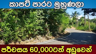 Land For Sale in kandy Sri Lanka cheapest land  aduwata gewal  aduwata idam  Idam Kadam [upl. by Okire936]