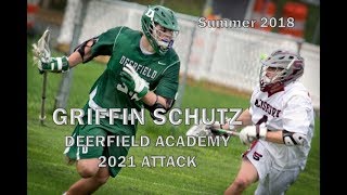 Griffin Schutz  2021 Attack University of Virginia Commit Summer 2018 Lacrosse Highlights [upl. by Spencer]