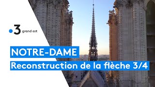 NotreDame de Paris  reconstruction de la flèche 34 Une charpente hors norme [upl. by Bloch]