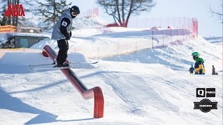 Snowpark Alta Badia – Extensive Freeski Session [upl. by Rheingold]