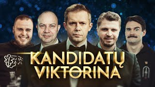 KANDIDATŲ VIKTORINA  A Veryga ir J Visickas prieš G Jeglinską ir Paul deMiko [upl. by Ellerrehs]