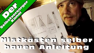 Nistkästen selber bauen Anleitung [upl. by Lavoie]