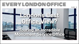 Touring an INCREDIBLE Monument London Serviced Office EveryLondonOffice CityofLondonOffice [upl. by Jedthus]