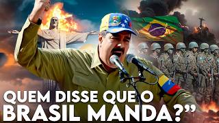 Nicolás Maduro faz Brasil passar VERGONHA no cenário internacional Felipe Dideus [upl. by Ifok759]