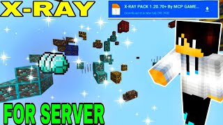 XRAY Texture Pack For MCPE 12080  XRay Mod For Minecraft Servers Pe 120 [upl. by Judon818]