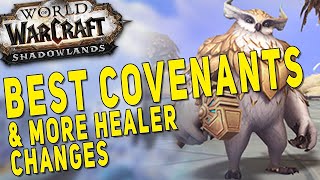 Shadowlands BEST COVENANTS amp Latest Healer Changes  WoW Beta [upl. by Esiouqrut755]