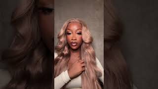 Look at this beauty 😍😩Blonde for the win alwaysMilk Tea Cozy Blonde Body Wave 13x4 Lace Front Wig [upl. by Costanza]