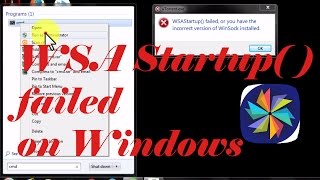 WSAstartup  Failed error  Winsock Resolved on windows 100 working amp quick [upl. by Mastic]