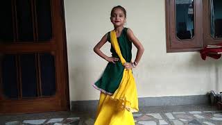 Dance on Phulkari song  Kaur B Dance  easy dance steps  Punjabi dance performance by sweet girl [upl. by Litt611]