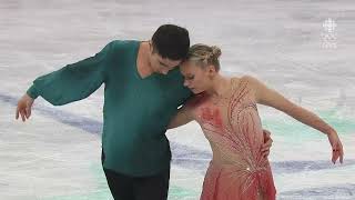 Marjorie Lajoie  Zachary Lagha – 2024 World Figure Skating Ice Dance FD CBC [upl. by Monto]