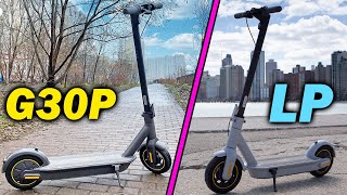 Segway Ninebot Max G30P Vs G30LP  Comparison Review  Which One is BETTER [upl. by Ringler821]